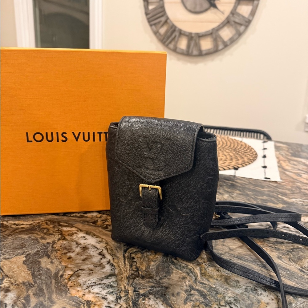 Louis Vuitton Black Leather Mini Bag - Picture 5 of 9